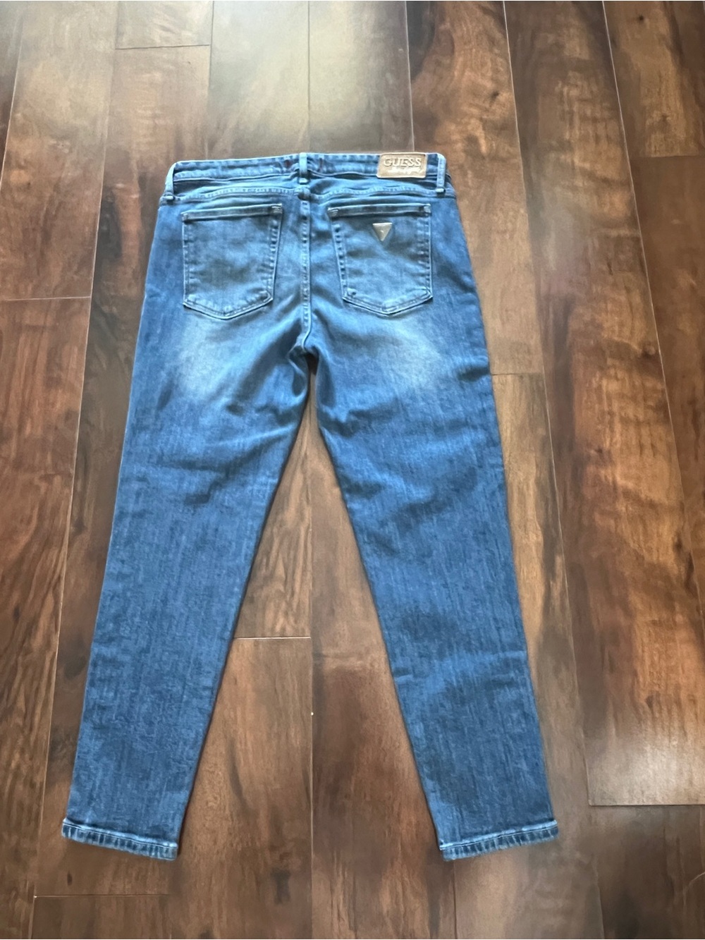 Vintage Guess Patchwork High Rise Skinny Jeans - Picture 2 of 7